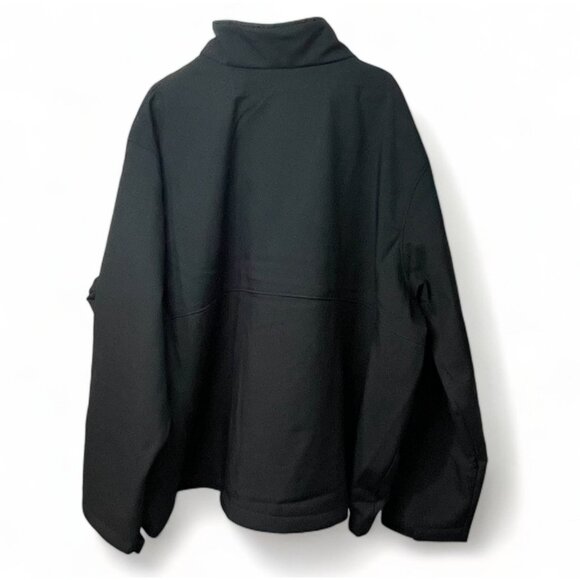 Columbia Men's Ascender Softshell Front-zip Jacket 5X MSRP $130 Black New - Picture 8 of 15